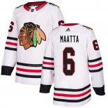 Maglia Hockey Chicago Blackhawks Olli Maatta Road Autentico Bianco