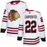 Maglia Hockey Chicago Blackhawks Ryan Carpenter Road Autentico Bianco