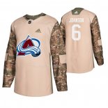Maglia Hockey Colorado Avalanche Erik Johnson Veterans Day Camuffamento