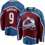 Maglia Hockey Colorado Avalanche Evan Rodrigues Home Breakaway Blu