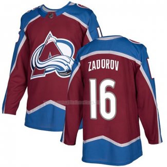 Maglia Hockey Colorado Avalanche Nikita Zadorov Home Autentico Rosso