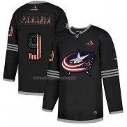 Maglia Hockey Columbus Blue Jackets Artemi Panarin 2020 USA Flag Nero