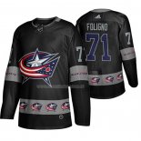 Maglia Hockey Columbus Blue Jackets Nick Foligno Breakaway Nero