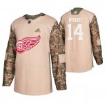 Maglia Hockey Detroit Red Wings Gustav Nyquist Veterans Day Camuffamento