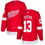 Maglia Hockey Detroit Red Wings Pavel Datsyuk Home Autentico Rosso