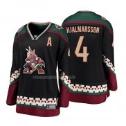 Maglia Hockey Donna Arizona Coyotes Niklas Hjalmarsson Heritage Alternato Breakaway Nero