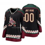Maglia Hockey Donna Arizona Coyotes Personalizzate Heritage Alternato Breakaway Nero