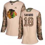 Maglia Hockey Donna Chicago Blackhawks Denis Savard Autentico 2017 Veterans Day Camuffamento