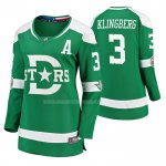 Maglia Hockey Donna Dallas Stars John Klingberg Breakaway Giocatore 2020 Winter Classic Verde
