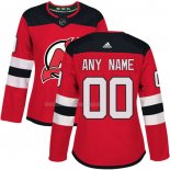 Maglia Hockey Donna New Jersey Devils Personalizzate Home Rosso