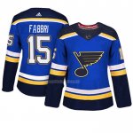 Maglia Hockey Donna St. Louis Blues Alexander Steen Autentico Giocatore Blu