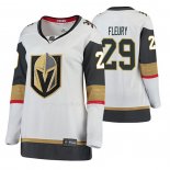 Maglia Hockey Donna Vegas Golden Knights Marc Andre Fleury Away Breakaway Giocatore Bianco
