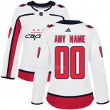 Maglia Hockey Donna Washington Capitals Personalizzate Away Bianco