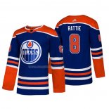 Maglia Hockey Edmonton Oilers Ty Rattie Alternato Autentico Blu