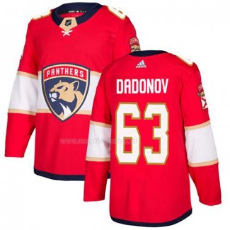 Maglia Hockey Florida Panthers Evgenii Dadonov Home Autentico Rosso