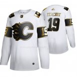 Maglia Hockey Golden Edition Calgary Flames Matthew Tkachuk Limited Bianco