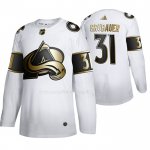Maglia Hockey Golden Edition Colorado Avalanche Philipp Grubauer Limited Bianco