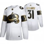 Maglia Hockey Golden Edition Colorado Avalanche Philipp Grubauer Limited Bianco