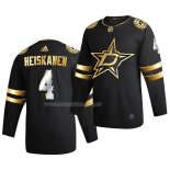 Maglia Hockey Golden Edition Dallas Stars Miro Heiskanen Limited Autentico 2020-21 Nero