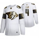 Maglia Hockey Golden Edition Nashville Predators Ryan Ellis Limited Bianco