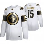 Maglia Hockey Golden Edition Winnipeg Jets Anders Hedberg Limited Bianco