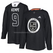 Maglia Hockey Los Angeles Kings Adrian Kempe New Season Practice Nero