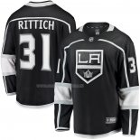 Maglia Hockey Los Angeles Kings David Rittich Home Premier Breakaway Nero