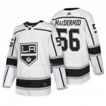 Maglia Hockey Los Angeles Kings Kurtis Macdermid Autentico Away 2018 Bianco
