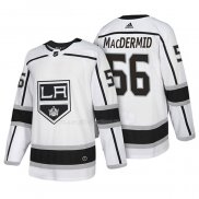 Maglia Hockey Los Angeles Kings Kurtis Macdermid Autentico Away 2018 Bianco