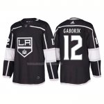 Maglia Hockey Los Angeles Kings Marian Gaborik Home 2018 Nero