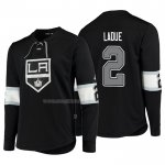 Maglia Hockey Los Angeles Kings Paul Ladue Platinum Nero
