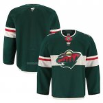 Maglia Hockey Minnesota Wild Home Autentico Pro Verde
