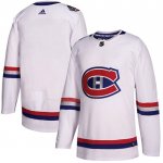 Maglia Hockey Montreal Canadiens Blank Autentico 2017 100 Classic Bianco