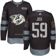 Maglia Hockey Nashville Predators Roman Josi 1917-2017 100th Anniversario Nero
