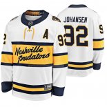 Maglia Hockey Nashville Predators Ryan Johansen Breakaway Giocatore 2020 Winter Classic Bianco