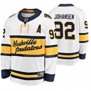 Maglia Hockey Nashville Predators Ryan Johansen Breakaway Giocatore 2020 Winter Classic Bianco
