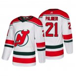 Maglia Hockey New Jersey Devils Kyle Palmieri Alternato Autentico Bianco