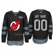 Maglia Hockey New Jersey Devils Personalizzate Nero