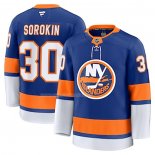 Maglia Hockey New York Islanders Ilya Sorokin Home Blu