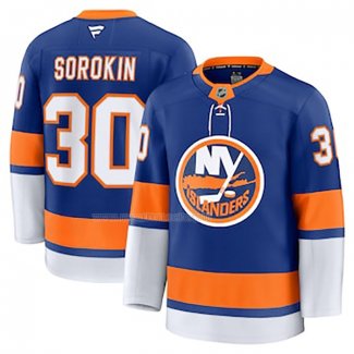 Maglia Hockey New York Islanders Ilya Sorokin Home Blu