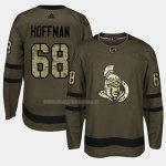 Maglia Hockey Ottawa Senators Mike Hoffman 2018 Salute To Service Verde Militare