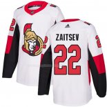 Maglia Hockey Ottawa Senators Nikita Zaitsev Road Autentico Bianco