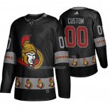 Maglia Hockey Ottawa Senators Personalizzate Breakaway Nero