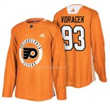 Maglia Hockey Philadelphia Flyers Jakub Voracek New Season Practice Arancione