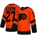 Maglia Hockey Philadelphia Flyers Ron Hextall Autentico 2019 Stadium Series Arancione