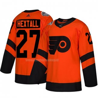 Maglia Hockey Philadelphia Flyers Ron Hextall Autentico 2019 Stadium Series Arancione