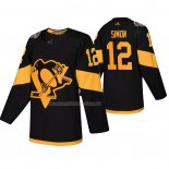 Maglia Hockey Pittsburgh Penguins Dominik Simon Autentico 2019 Stadium Series Nero
