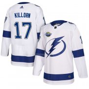 Maglia Hockey Tampa Bay Lightning Alex Killorn 2018 Autentico Road Bianco