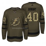 Maglia Hockey Tampa Bay Lightning Gabriel Dumont Salute To Service Verde Militare