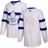 Maglia Hockey Toronto Maple Leafs Blank Autentico 2018 Stadium Series Bianco